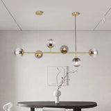 LunaOrbis Glas Pendelleuchte | Elegante Beleuchtung | Moderner Stil | Dimmbares LED-Licht