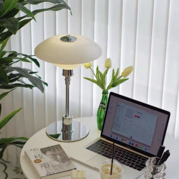 OrbitDisc Metall Tischlampe | Multilayer Design | LED Beleuchtung für Stilvolle Innenräume
