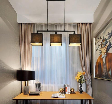 Lumenique Quadratische Laternen-Kronleuchter | Modernes Design | Elegante Beleuchtung für Esszimmer & Wohnzimmer