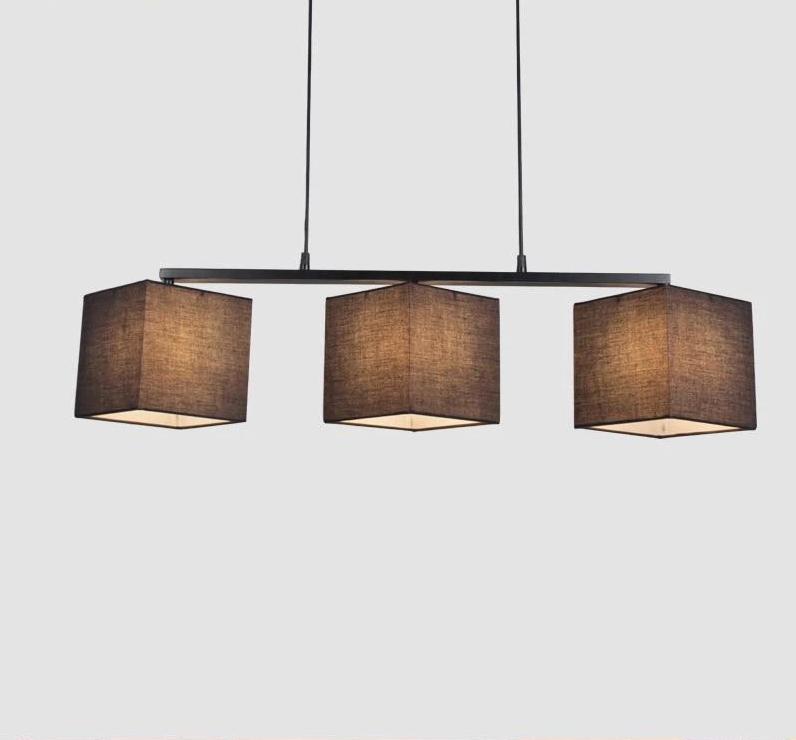 Lumenique Quadratische Laternen-Kronleuchter | Modernes Design | Elegante Beleuchtung für Esszimmer & Wohnzimmer