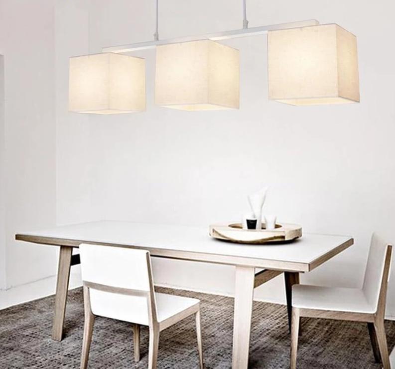 Lumenique Quadratische Laternen-Kronleuchter | Modernes Design | Elegante Beleuchtung für Esszimmer & Wohnzimmer