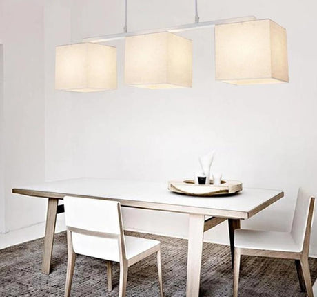 Lumenique Quadratische Laternen-Kronleuchter | Modernes Design | Elegante Beleuchtung für Esszimmer & Wohnzimmer