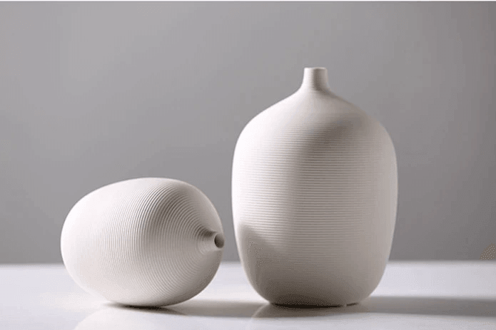 DivaCharm Keramik Tischvase | Elegantes Design | Perfekt für Blumen & Dekoration | Verschiedene Größen