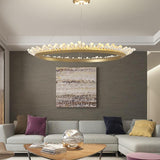 CrystalGlide Moderner LED-Kronleuchter | Kristall-Design | Elegante Beleuchtung für Zuhause