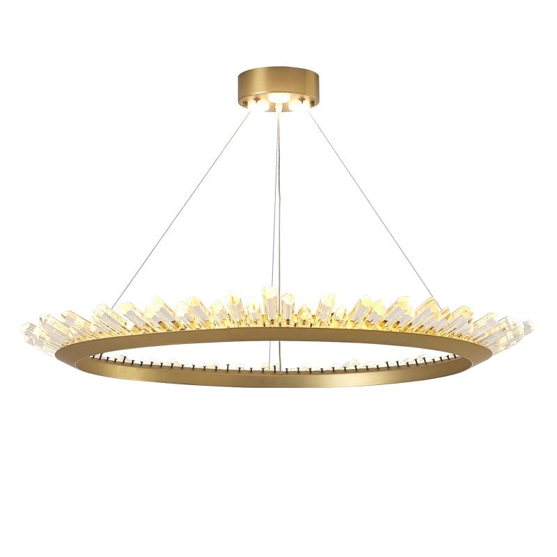 CrystalGlide Moderner LED-Kronleuchter | Kristall-Design | Elegante Beleuchtung für Zuhause