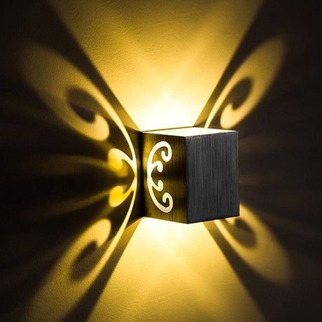 LumiWings Wandleuchte im Schmetterlingsflügel-Design | Modern & Elegant | LED Beleuchtung