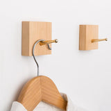 Hookaro Messing Wandhaken | Modernes Design | Elegante Aufbewahrung für Flur, Bad & Küche