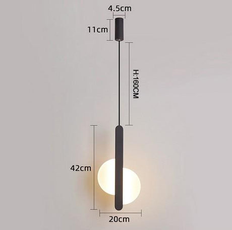 NovaPend Moderne LED Hängeleuchte | Minimalistische Pendellampe | Energieeffiziente Beleuchtung