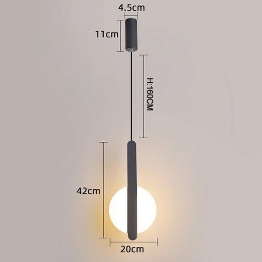 NovaPend Moderne LED Hängeleuchte | Minimalistische Pendellampe | Energieeffiziente Beleuchtung