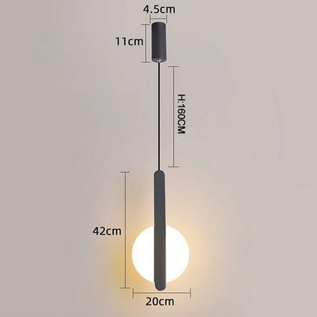 NovaPend Moderne LED Hängeleuchte | Minimalistische Pendellampe | Energieeffiziente Beleuchtung