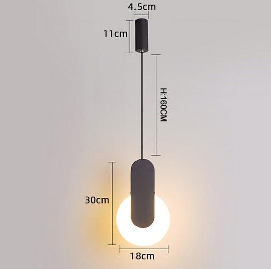 NovaPend Moderne LED Hängeleuchte | Minimalistische Pendellampe | Energieeffiziente Beleuchtung