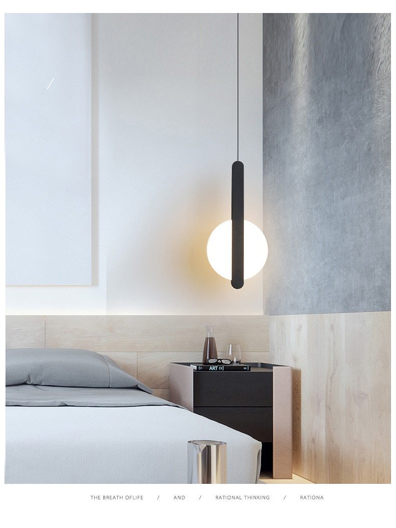 NovaPend Moderne LED Hängeleuchte | Minimalistische Pendellampe | Energieeffiziente Beleuchtung