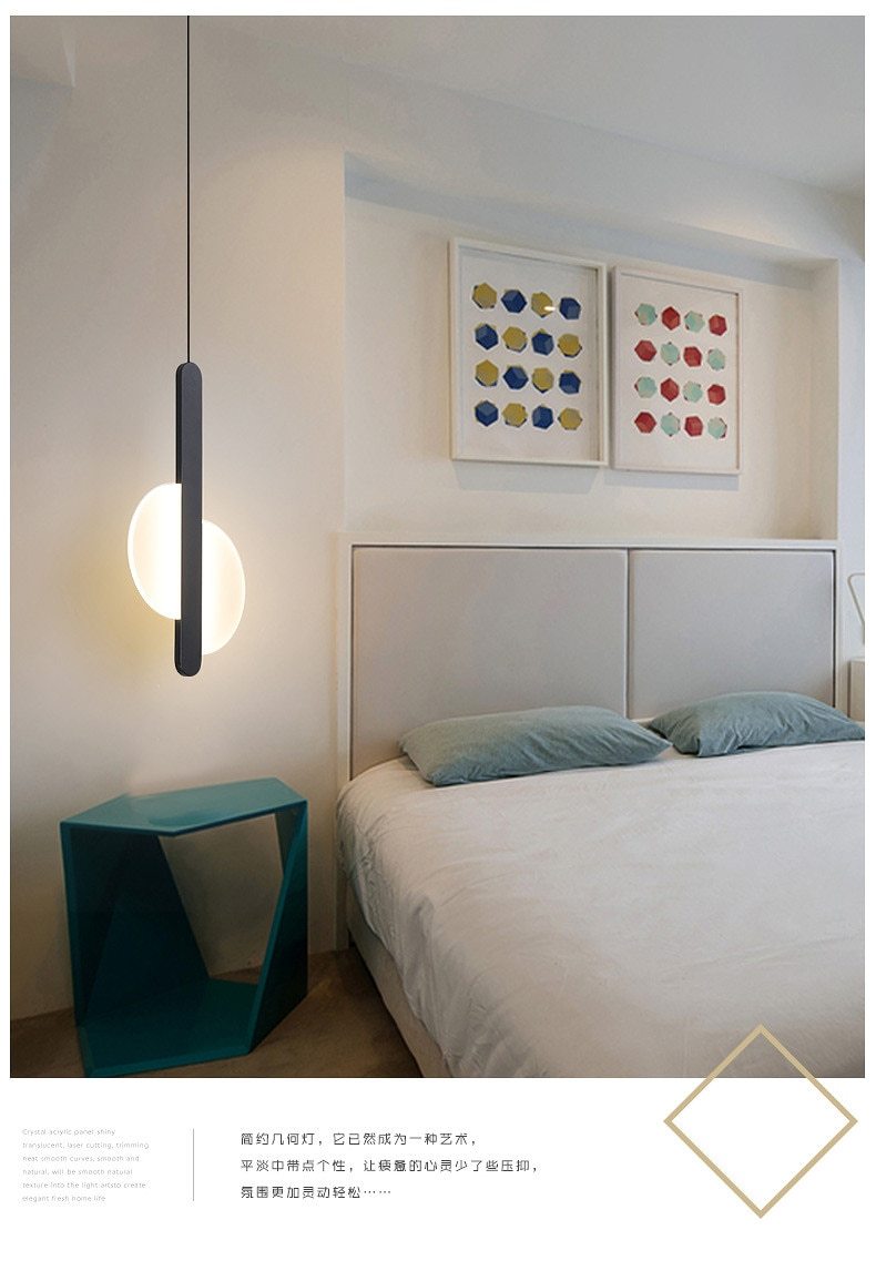 NovaPend Moderne LED Hängeleuchte | Minimalistische Pendellampe | Energieeffiziente Beleuchtung