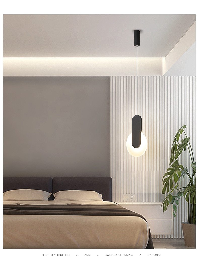 NovaPend Moderne LED Hängeleuchte | Minimalistische Pendellampe | Energieeffiziente Beleuchtung