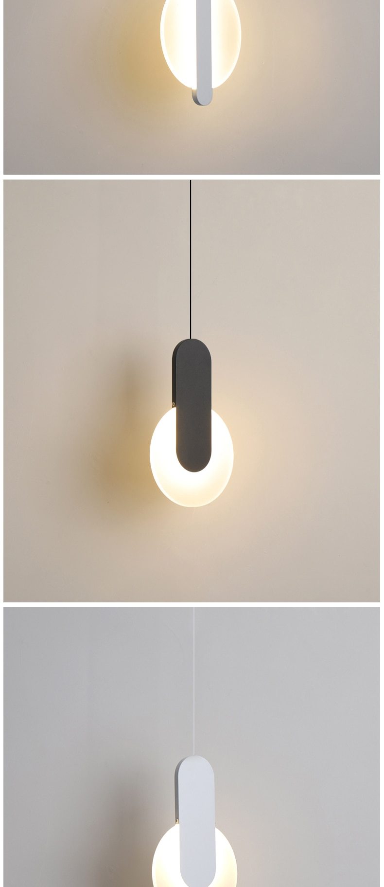 NovaPend Moderne LED Hängeleuchte | Minimalistische Pendellampe | Energieeffiziente Beleuchtung