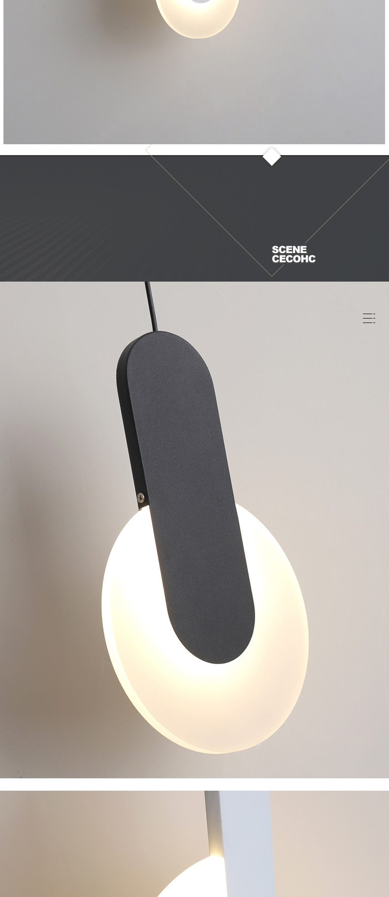 NovaPend Moderne LED Hängeleuchte | Minimalistische Pendellampe | Energieeffiziente Beleuchtung