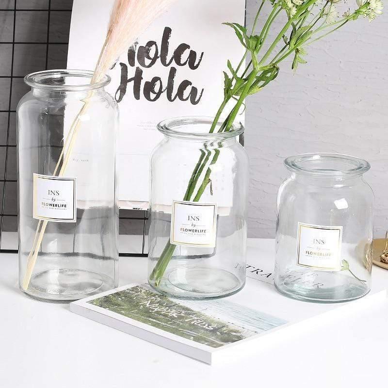 EleganceVase Graue Tischvase | Minimalistisches Design | Dekoration für Zuhause und Büro