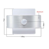 LumaSense Bewegungsmelder Wandlampe | LED Beleuchtung | Wiederaufladbar & Batteriebetrieben | Modernes Design