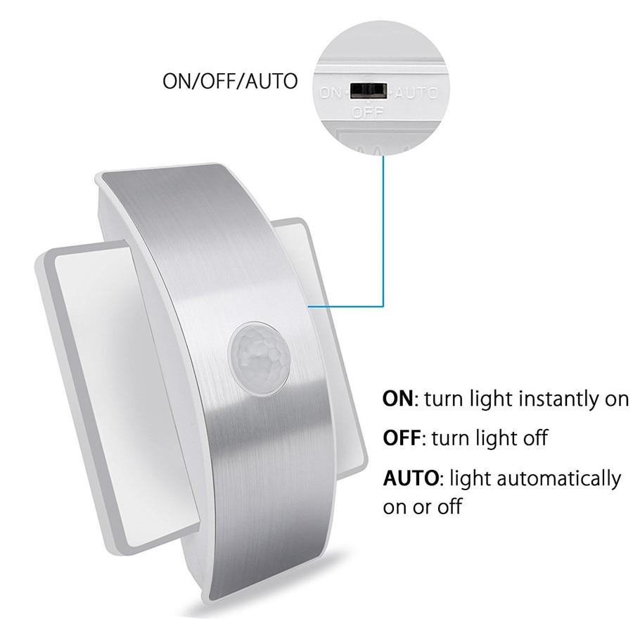 LumaSense Bewegungsmelder Wandlampe | LED Beleuchtung | Wiederaufladbar & Batteriebetrieben | Modernes Design