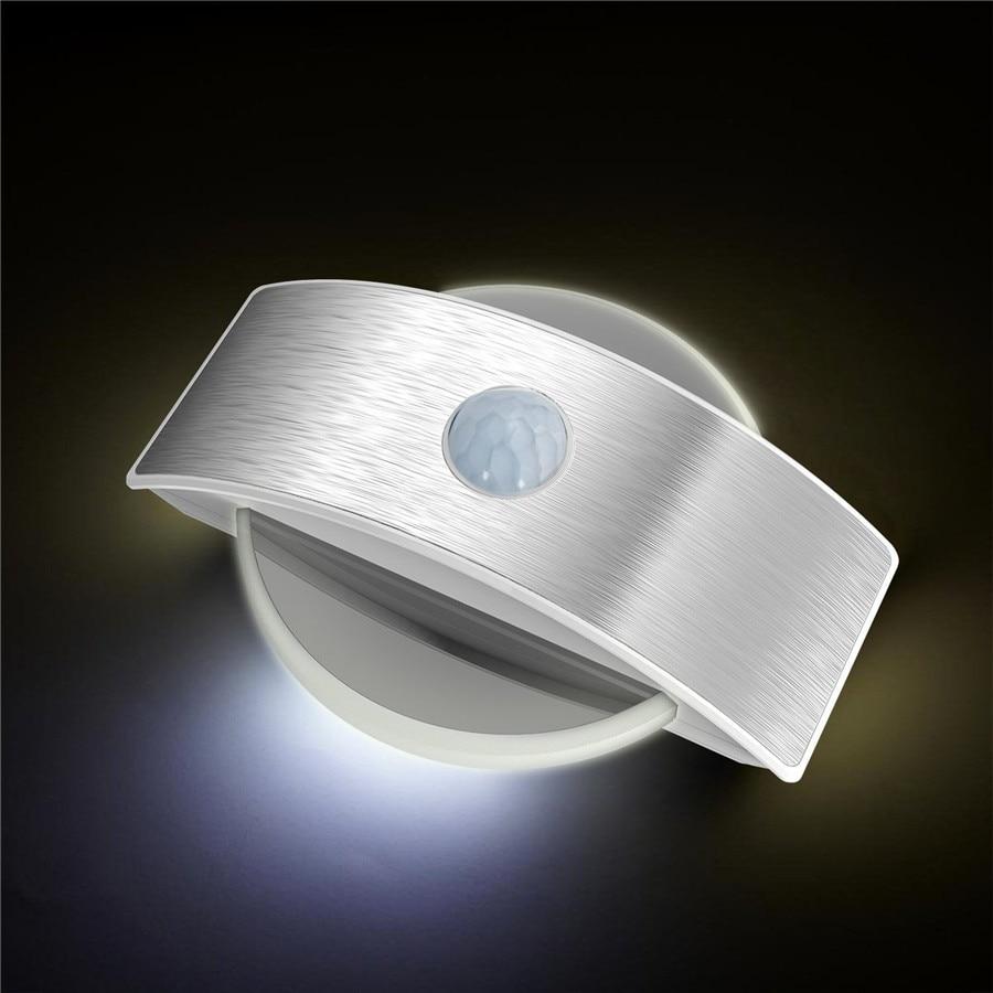 LumaSense Bewegungsmelder Wandlampe | LED Beleuchtung | Wiederaufladbar & Batteriebetrieben | Modernes Design