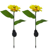 SunnyBloom LED Sonnenblumen Gartenleuchte | Solarbetrieben | Dekorative Außenbeleuchtung | Wetterfest für Garten und Terrasse