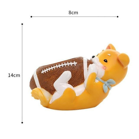 PawPot Aktiv Hund Pflanztopf | Stilvolles Deko-Accessoire | Perfekt für Sukkulenten