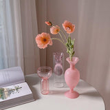 VaseElegance Joan Glasvase | Modernes Design | Dekorative Form | Perfekt für Blumen und Dekoration