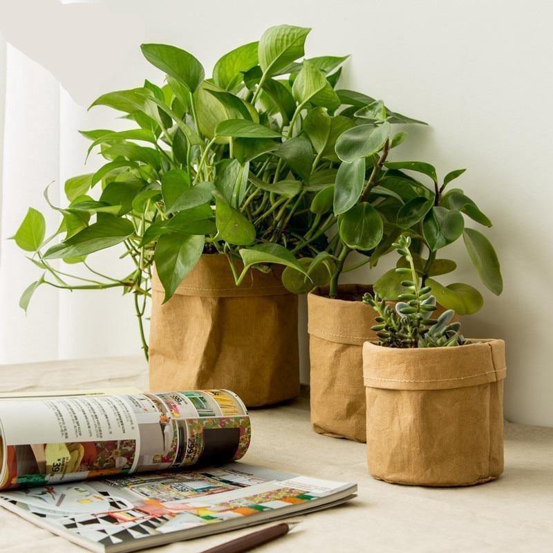 EcoBag Planter Tasche | Wasserdicht & Nachhaltig | Pflanzentasche aus Papier | Umweltfreundlich & Stilvoll