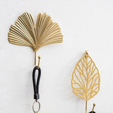 LeafLuxe Metall Wandhaken im Blätterdesign | Elegantes & Funktionales Dekor | In Gold & Blau erhältlich