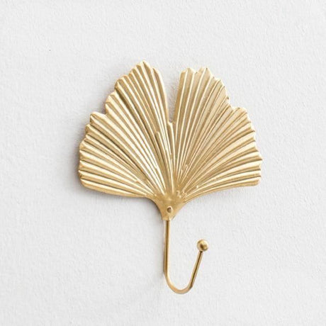 LeafLuxe Metall Wandhaken im Blätterdesign | Elegantes & Funktionales Dekor | In Gold & Blau erhältlich