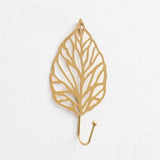 LeafLuxe Metall Wandhaken im Blätterdesign | Elegantes & Funktionales Dekor | In Gold & Blau erhältlich