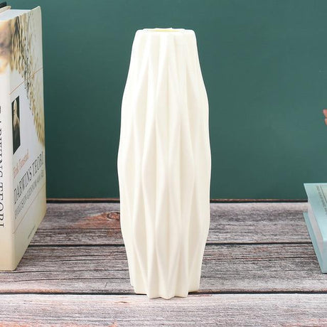 FormaSlim Geometrische Blumenvase | Schmale Vase | Modernes Design | Dekoration für Zuhause & Büro