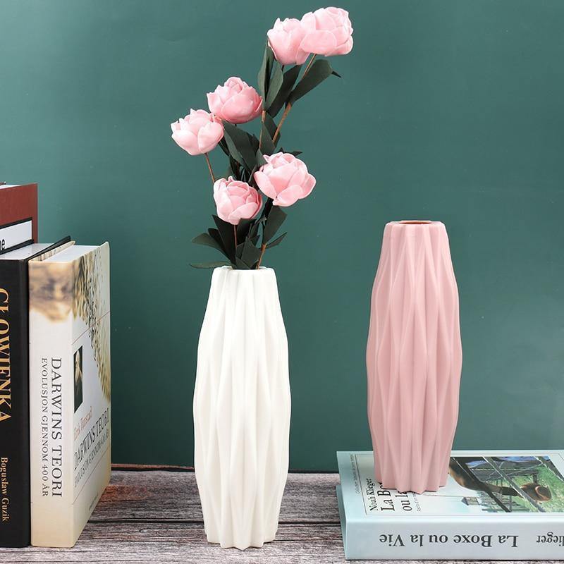 FormaSlim Geometrische Blumenvase | Schmale Vase | Modernes Design | Dekoration für Zuhause & Büro