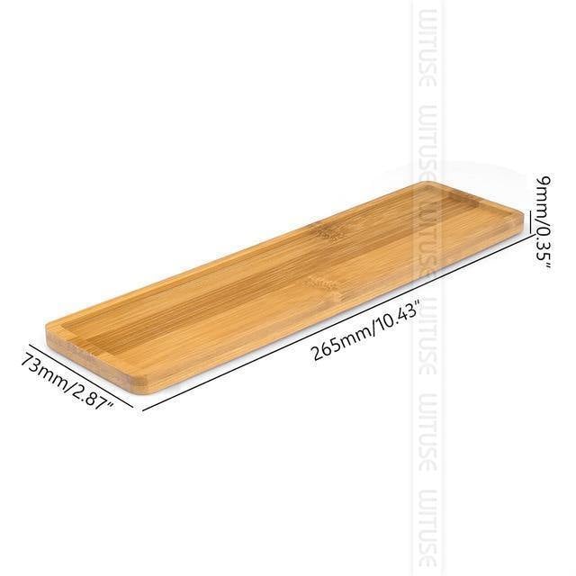 EcoTray Bambus Untersetzer für Blumentöpfe | Natürliche Pflanzenunterlagen in Verschiedenen Formen & Größen