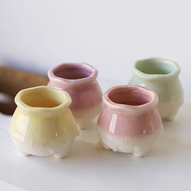 Driplette Marshmallow-Tropf-Pflanzgefäße | Moderne Designs | Bunte Pflanzgefäße für Zuhause