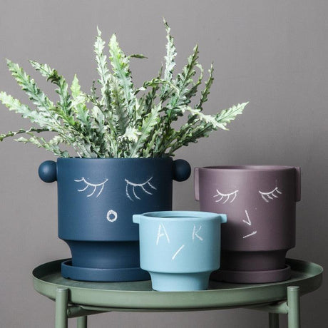 CreatiPot DIY Keramik Pflanzgefäße | Handbemalbare Töpfe für Kreative | In Verschiedenen Farben & Größen