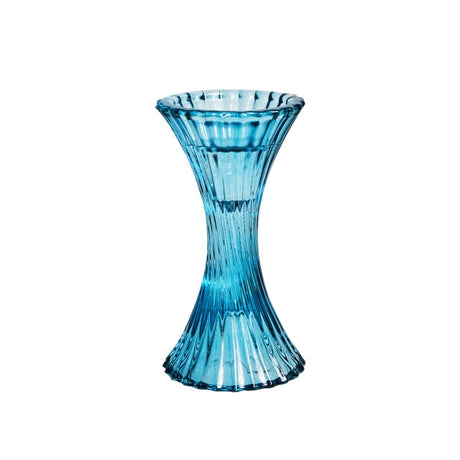 GlowArt Vintage Glas Kerzenständer | Eleganter Spitzkerzenhalter | Dekoration für Zuhause | Zeitloses Design