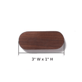 KeyMagnetic Holzschlüsselhalter | Magnetisch | Wandorganizer | Platzsparend | Moderner Look