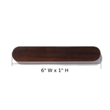 KeyMagnetic Holzschlüsselhalter | Magnetisch | Wandorganizer | Platzsparend | Moderner Look
