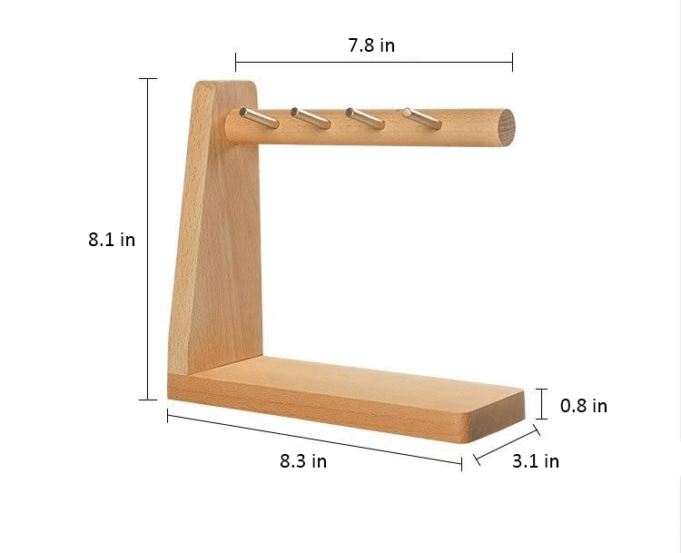 KeyBranch Schlüsselhalter Ständer | Mehrzweck Schlüssel Organizer | Modernes Design für Flur & Büro