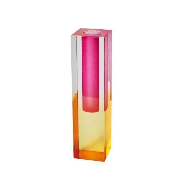 PrismVase Moderne Acrylvase im Prisma-Design | Zeitlos & Elegant | Perfekte Deko für Zuhause