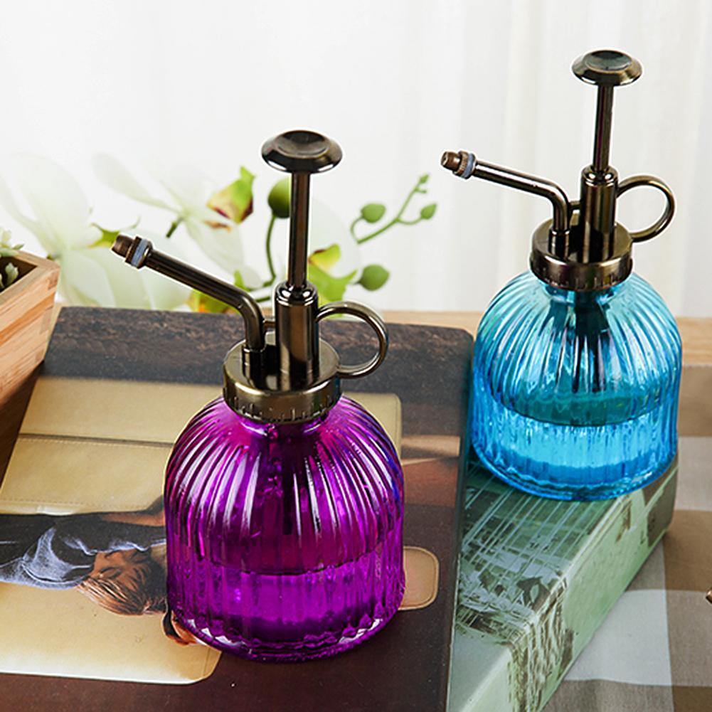 SpritzLuxe Glas-Pflanzensprüher in lebendigen Farben | Elegantes Design | Praktische Pflege für Ihre Pflanzen