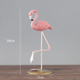 FlamingoDream Exotische Flamingo-Statuen | Tropische Dekoration | Elegante Dekofigur für Zuhause & Garten