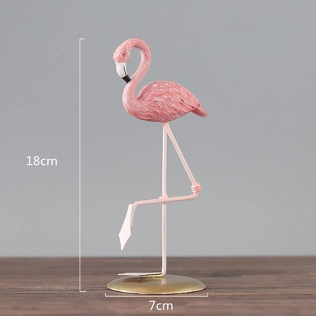 FlamingoDream Exotische Flamingo-Statuen | Tropische Dekoration | Elegante Dekofigur für Zuhause & Garten