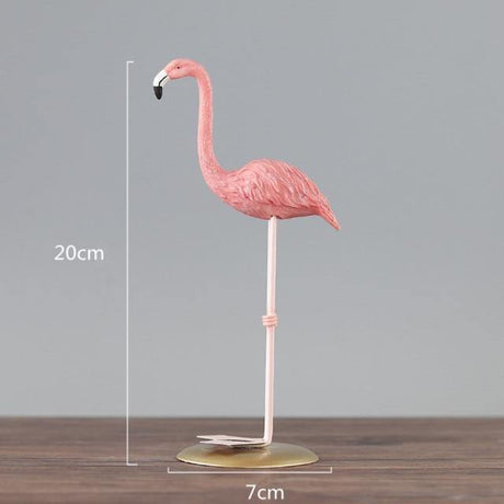 FlamingoDream Exotische Flamingo-Statuen | Tropische Dekoration | Elegante Dekofigur für Zuhause & Garten