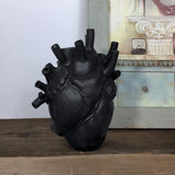 HeartGlow Anatomie Herz Keramikvase | Stilvolle Dekoration | Kreative Geschenkidee