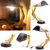 DiggerLite Einzigartige Bagger Tischlampe | Kreatives Design | LED Beleuchtung | Perfekte Deko für Zuhause