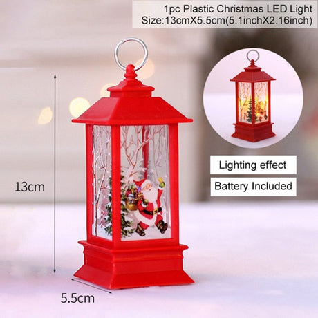 FrostLume Weihnachtslaterne | LED Schneemann Deko | Festliche Stimmung | Perfekt für Weihnachten