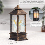 FrostLume Weihnachtslaterne | LED Schneemann Deko | Festliche Stimmung | Perfekt für Weihnachten