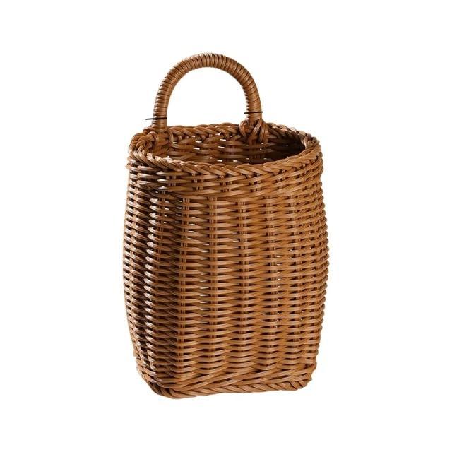 CottageBloom - Ländlicher Hängepflanzkorb | Vintage-Stil | Dekorative Eleganz